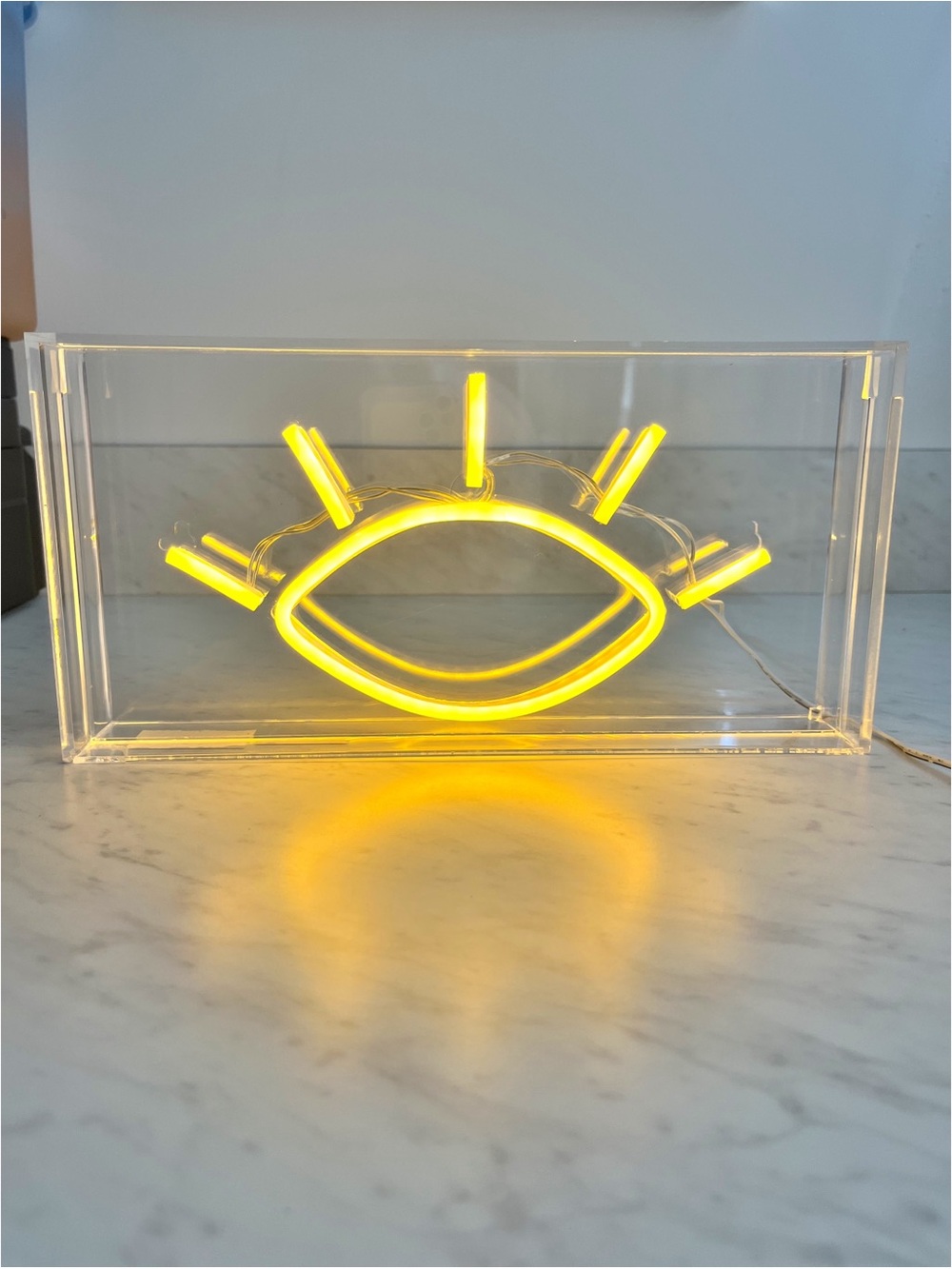 11.8" Eye Acrylic Box Pendant with USB
Power - Picture 2 of 10